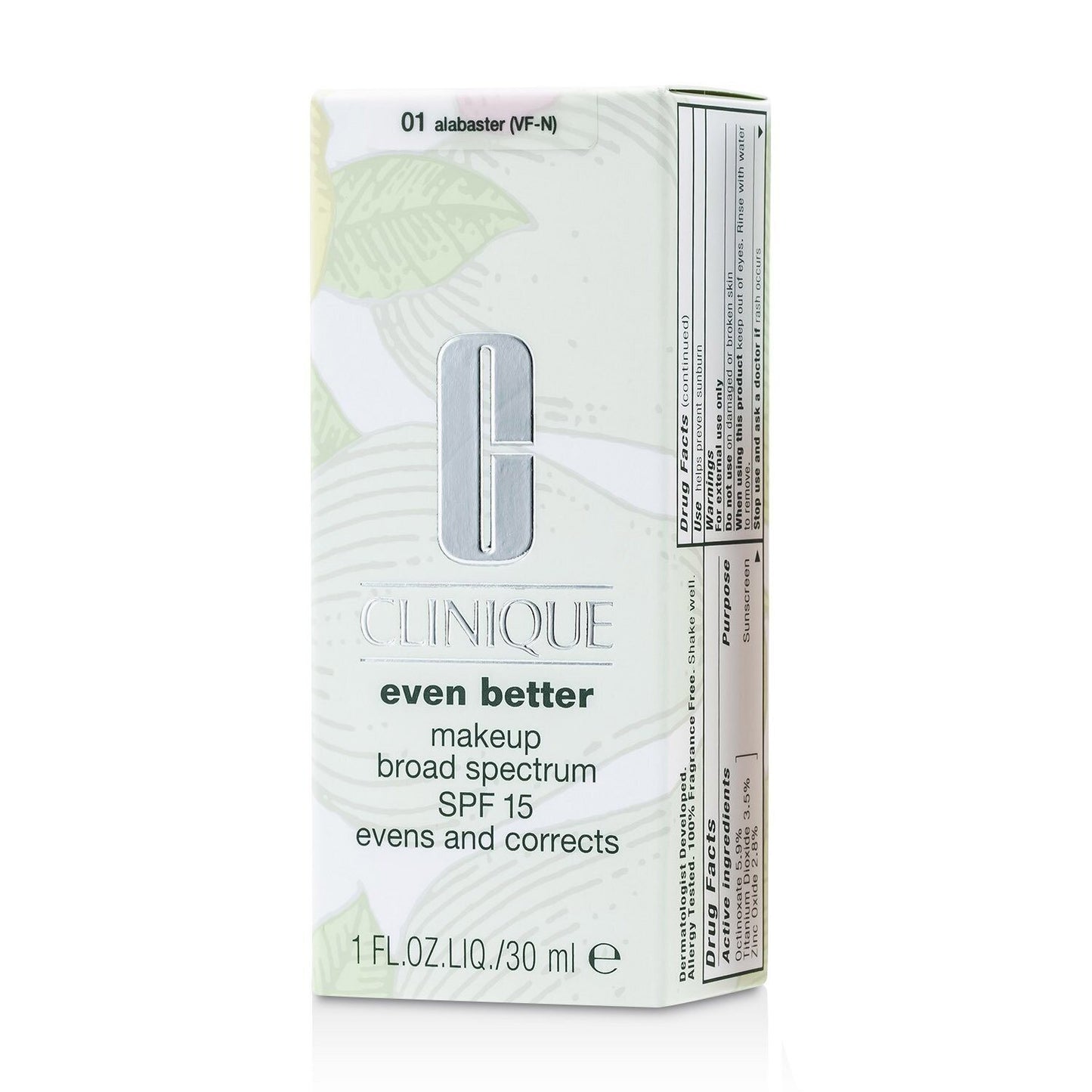 CLINIQUE - Even Better Makeup SPF15 (Dry Combination to Combination Oily) - No. 01/ CN10 Alabaster 6MNY-01/432460 30ml/1oz