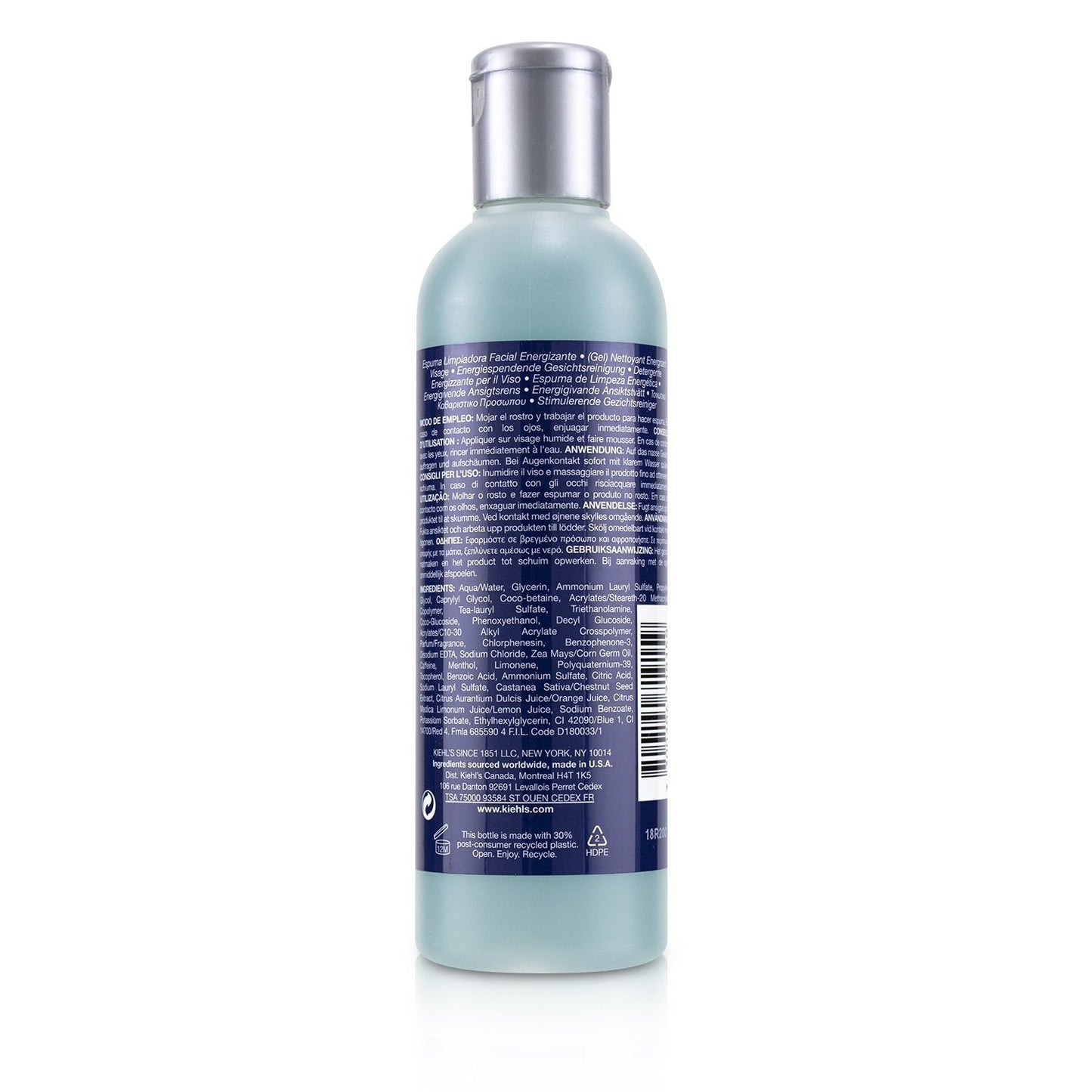 KIEHL'S - Facial Fuel Energizing Face Wash Gel Cleanser 80406900/S0400400 250ml/8.4oz