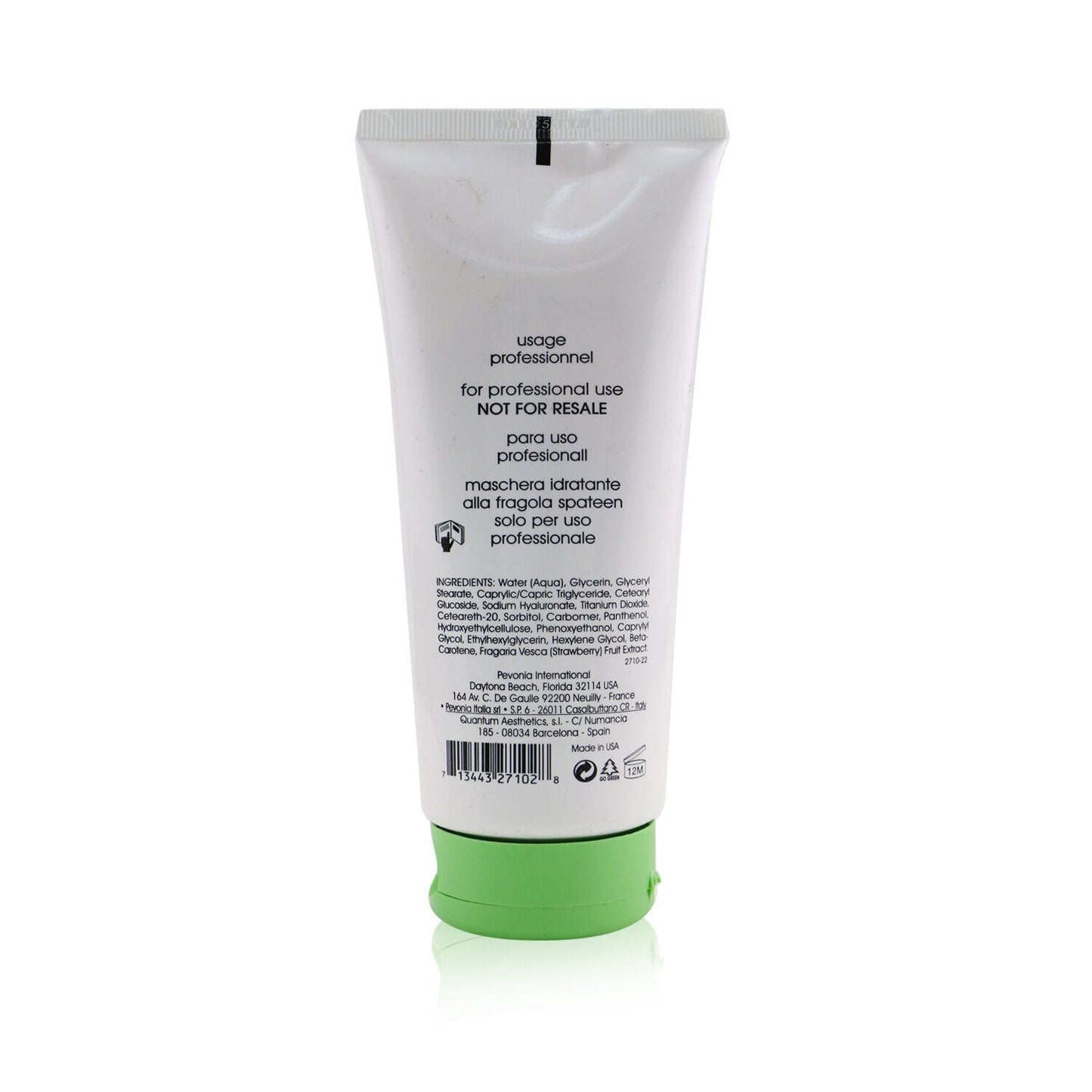 PEVONIA BOTANICA - SpaTeen Strawberry Hydraboost Mask (Salon Product) 2710-22 200ml/6.8oz