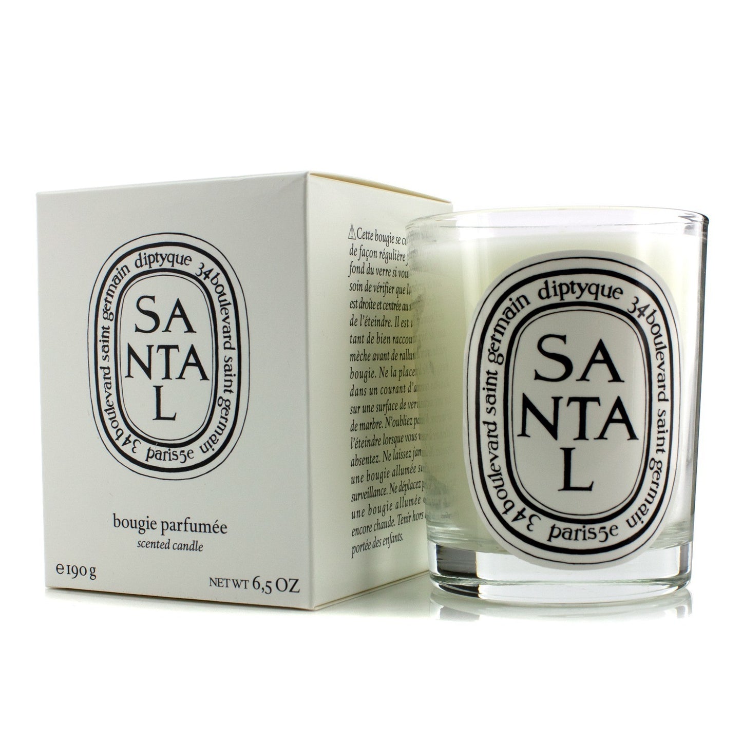 DIPTYQUE - Scented Candle - Santal (Sandalwood) SA1 190g/6.5oz