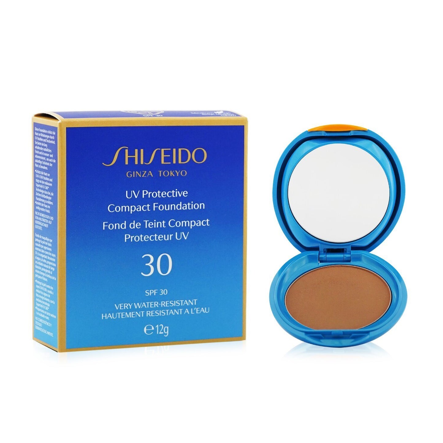 SHISEIDO - UV Protective Compact Foundation SPF 30 (Case+Refill) - # SP60 Medium Beige 111936 12g/0.42oz