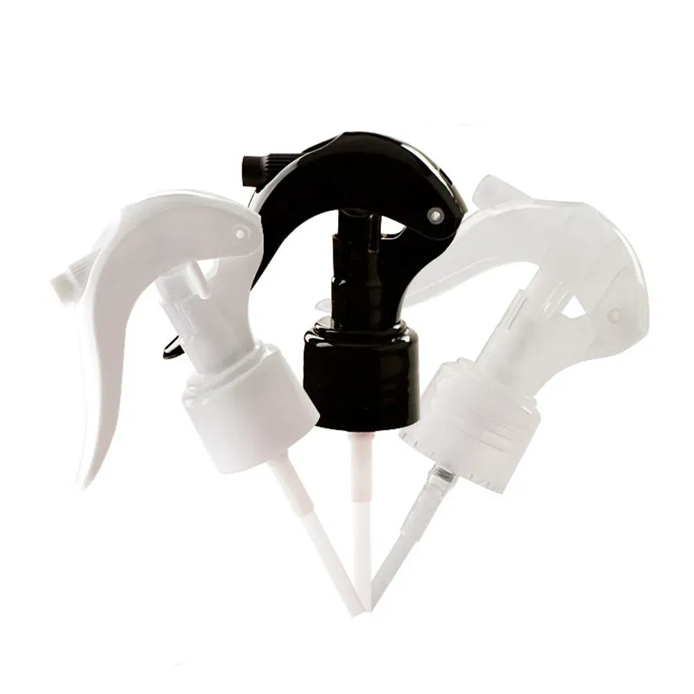 Color: WHITE, Specifications: 60ml - Plastic 24-410 28-410 mini trigger sprayer with 6.3  inch dip tube with lock button