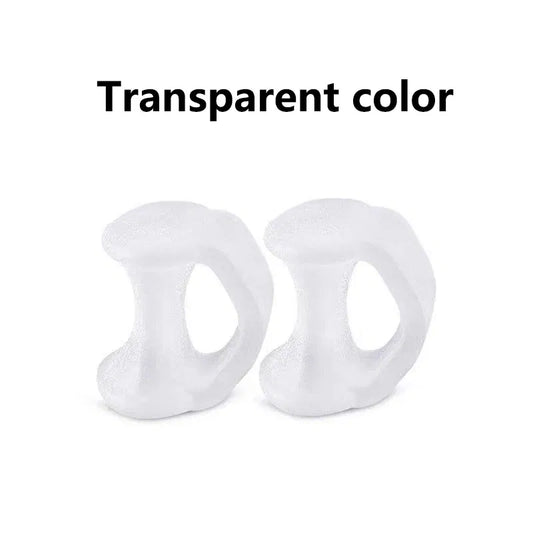 Color: Clear, Ships From: CHINA - 4pcs Silicone Finger Toe Separator Hammer Toe Correction Pad Hallux Valgus Orthopedic Bunion Guard Toe Spacer Foot Care Tool