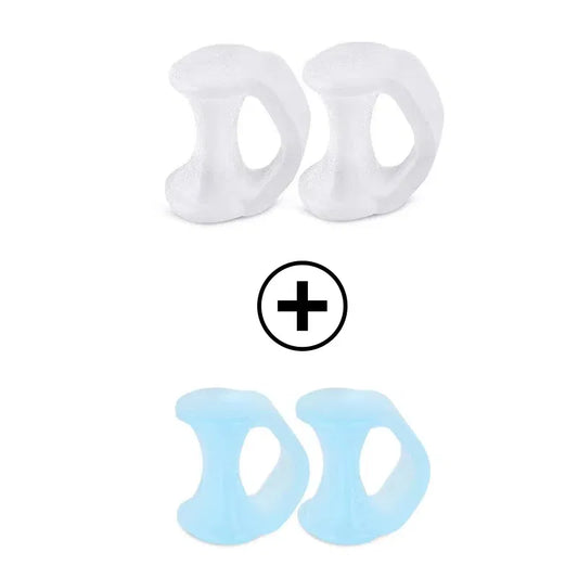 Color: Pink, Ships From: CHINA - 4pcs Silicone Finger Toe Separator Hammer Toe Correction Pad Hallux Valgus Orthopedic Bunion Guard Toe Spacer Foot Care Tool