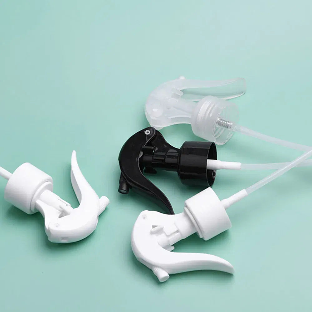 Color: WHITE, Specifications: 60ml - Plastic 24-410 28-410 mini trigger sprayer with 6.3  inch dip tube with lock button