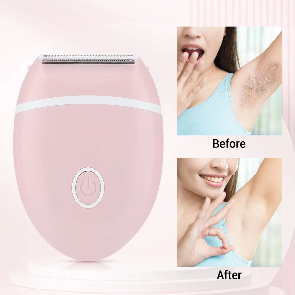 Women Epilator Electric Shaver Facial Body Hair Removal Lady Leg Bikini Trimmer Hair Remover Underarms for Wet and Dry